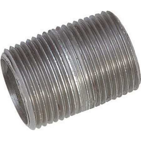 Sigma Engineered Solutions IMC/Rigid Nipple, Steel, Zinc Plated, Red 44360